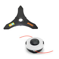 Ножі та косильні головки для бензокіс